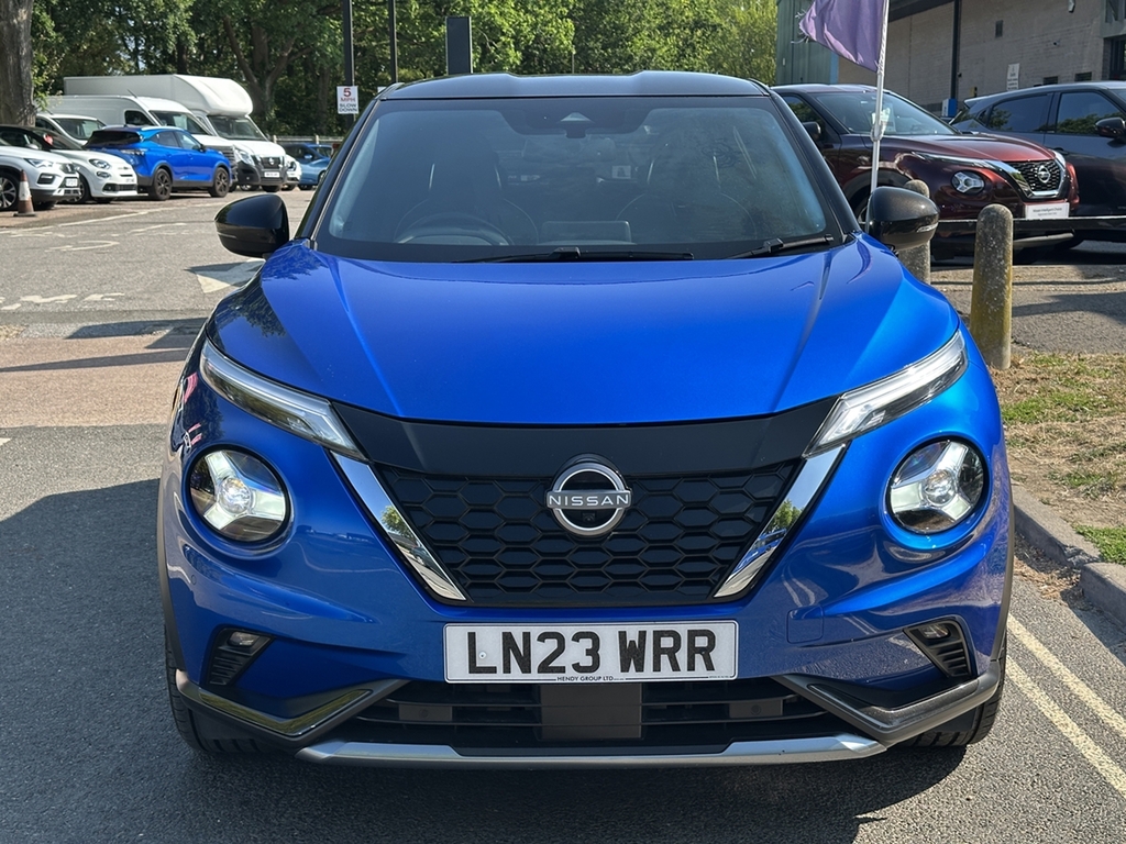 Nissan Juke 1.6 Hybrid Tekna LN23WRR Blue #4