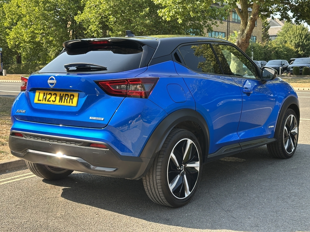 Nissan Juke 1.6 Hybrid Tekna LN23WRR Blue #5
