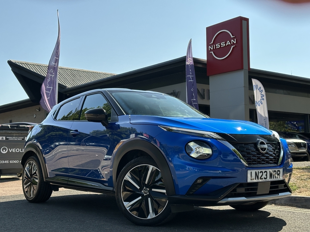 Nissan Juke 1.6 Hybrid Tekna LN23WRR Blue #3