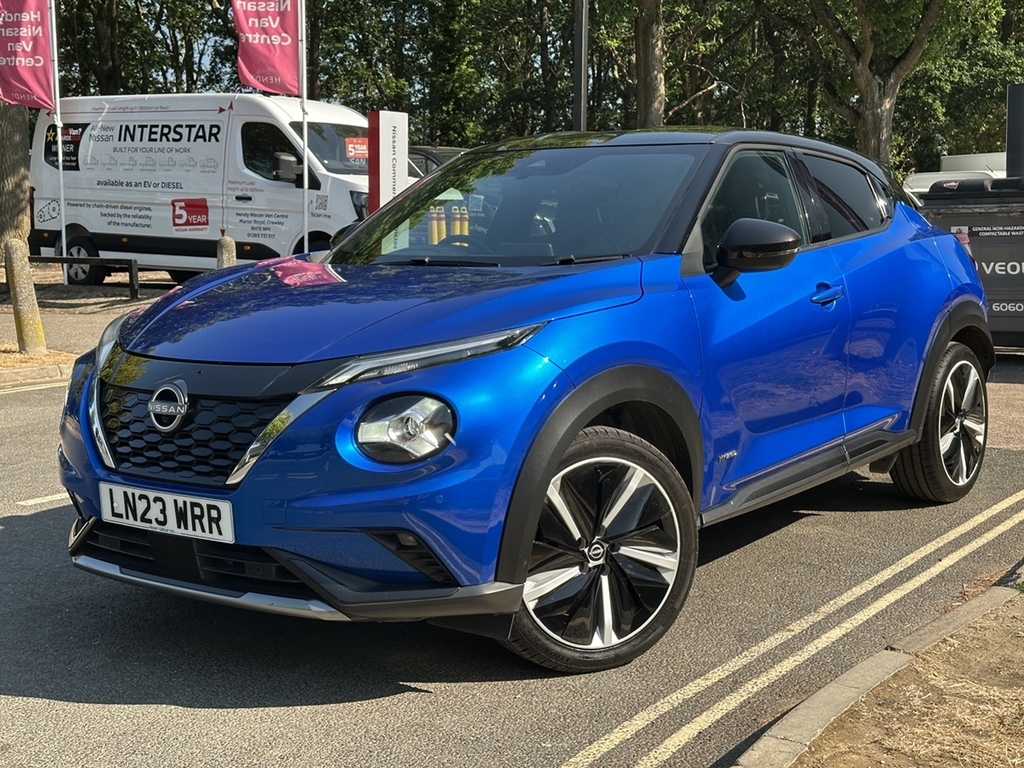 Nissan Juke 1.6 Hybrid Tekna LN23WRR Blue #6