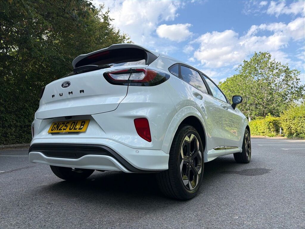 Ford Puma 1.0 Ecoboost Hybrid Mhev St-line X Dct GN25OLB White #3