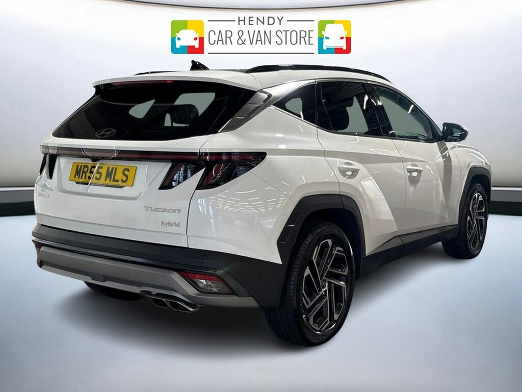 Hyundai Tucson 1.6T Hybrid Ultimate HG24FSD White #5