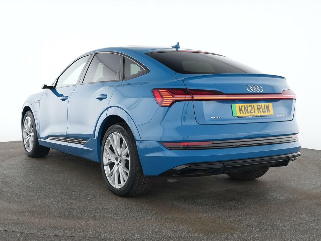Audi E-tron 55 Launch Edition Sportback Quattro 95Kwh KN21RUW Blue #2