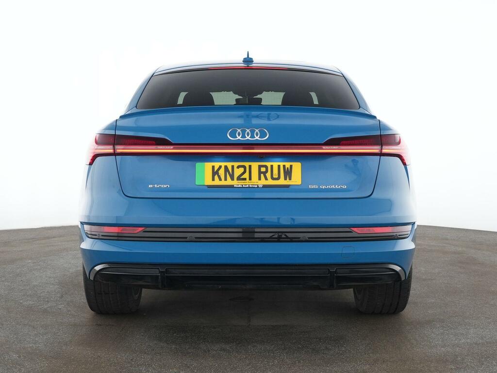 Audi E-tron 55 Launch Edition Sportback Quattro 95Kwh KN21RUW Blue #6