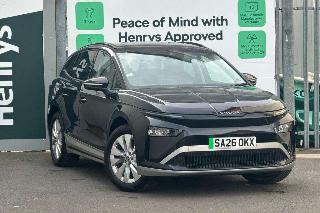 Skoda ENYAQ Enyaq 150Kw 60 Se L 63Kwh Lez Compliant SA26OKX Black