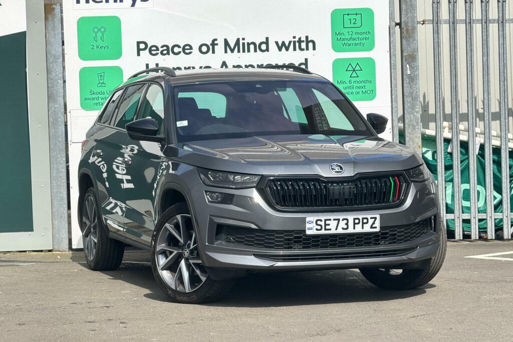 Skoda Kodiaq Kodiaq 1.5 Tsi Sport Line Dsg 7 Seat Lez Co Grey