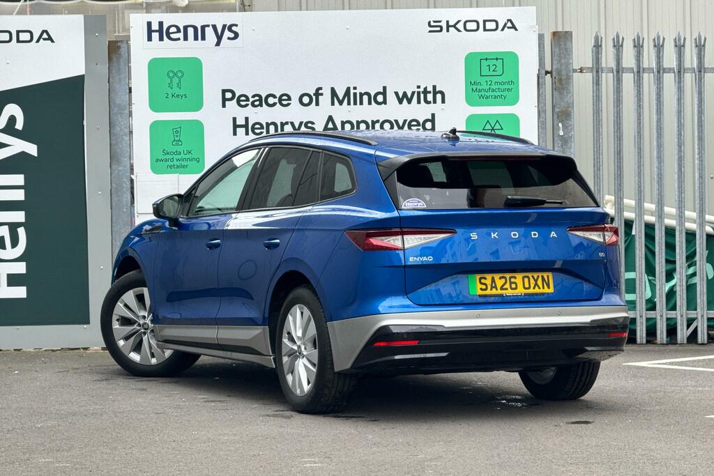 Skoda ENYAQ Enyaq 150Kw 60 Se L 63Kwh Lez Compliant Blue #3
