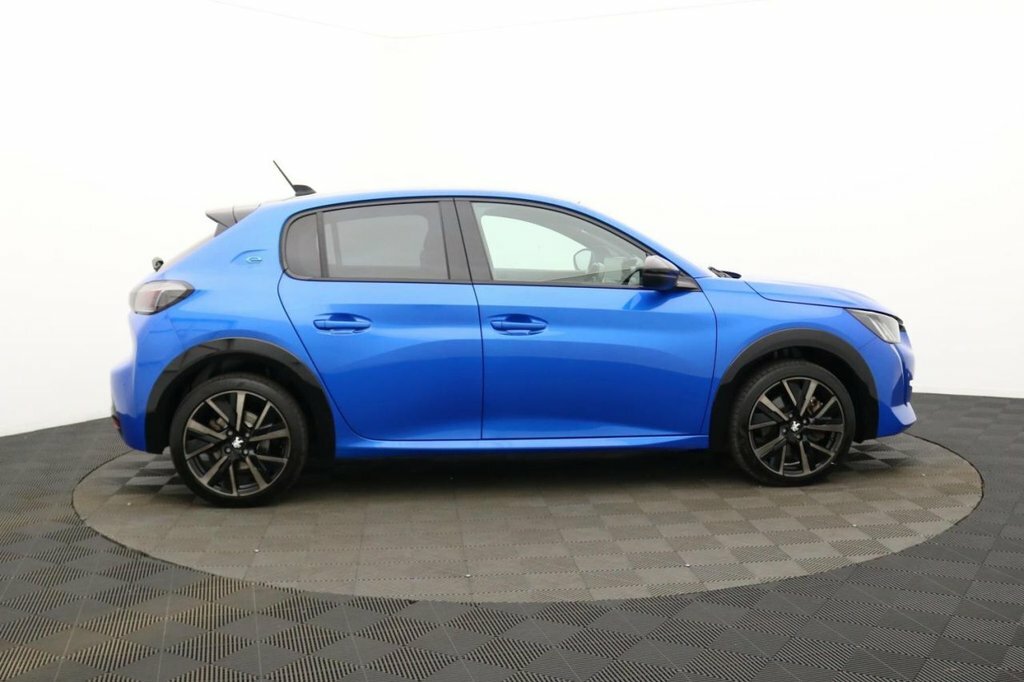 Peugeot e-208 Hatchback Blue #2