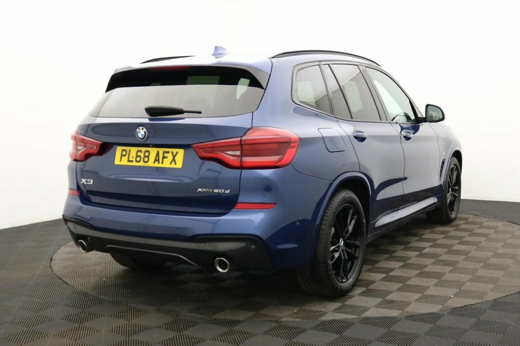 BMW X3 2L M Sport PL68AFX Blue #4