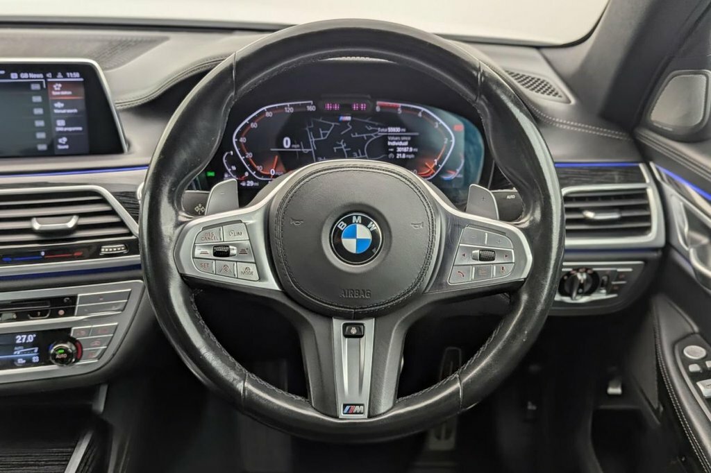 BMW 7 Series 3.0 M Sport Xdrive Euro 6 Ss Black #46