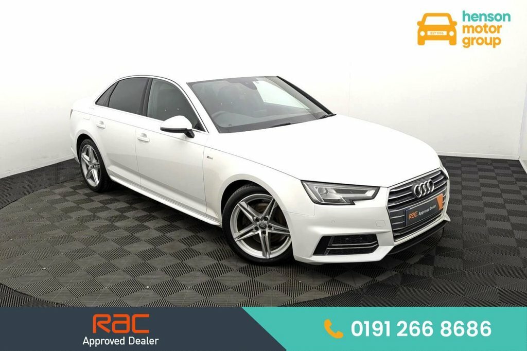 Audi A4 1.4L S Line White