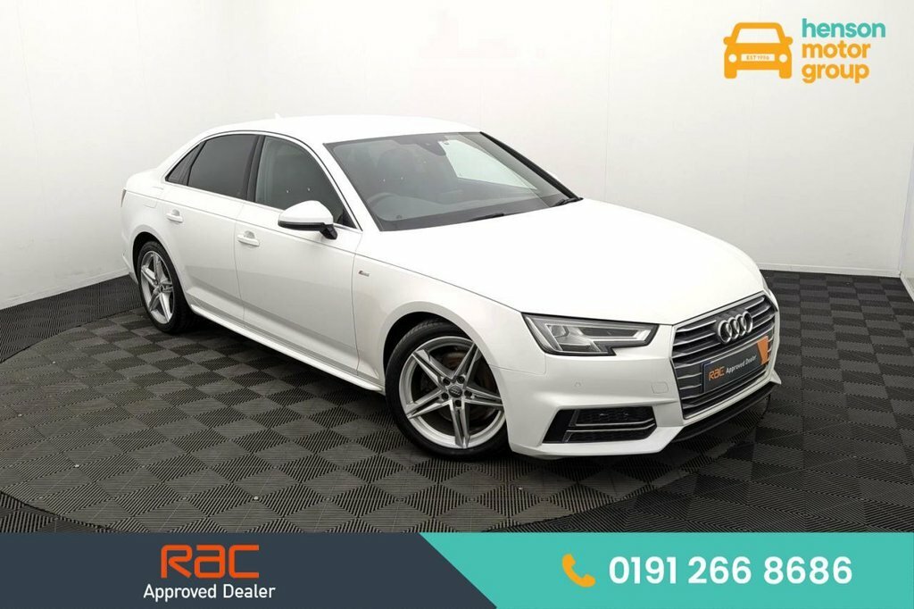 Audi A4 1.4L S Line White