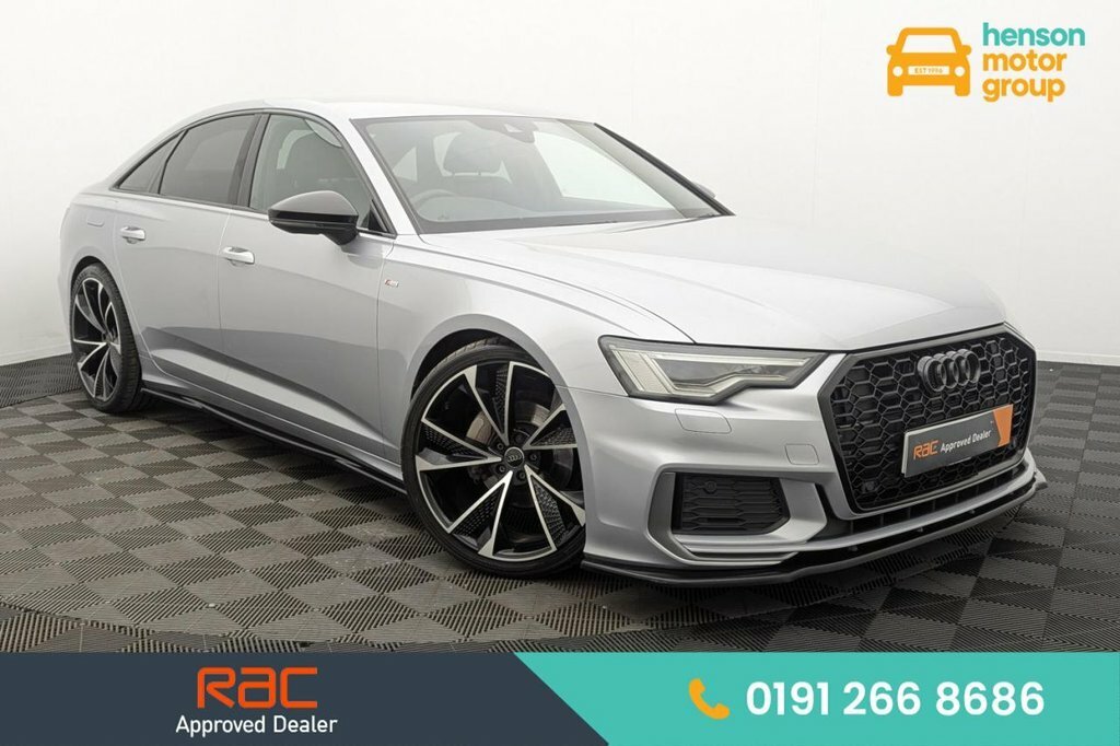 Audi A6 Saloon 2L S Line Silver