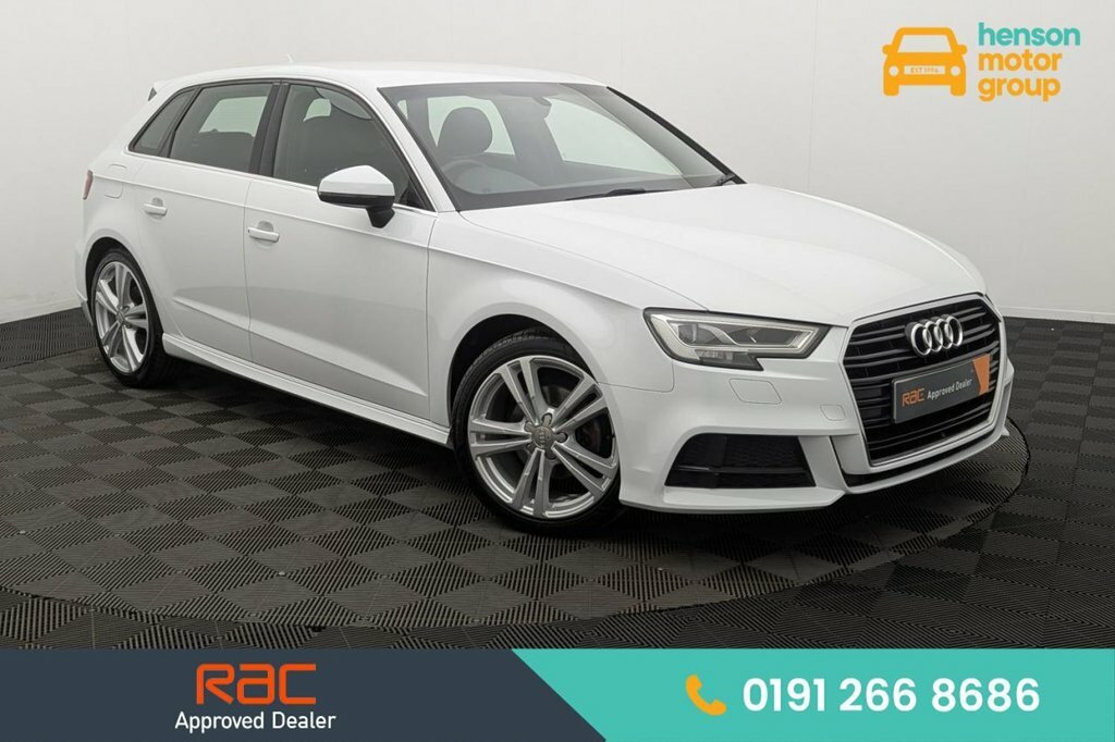 Audi A3 1.5L S Line White