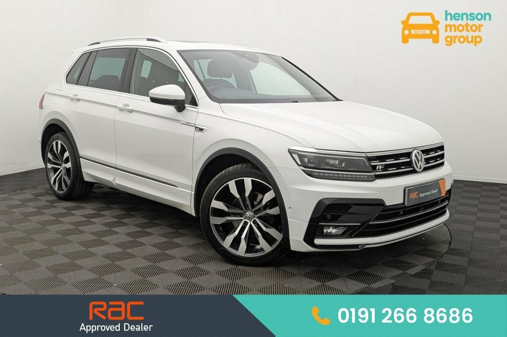 Volkswagen Tiguan 2L R-line Tech White