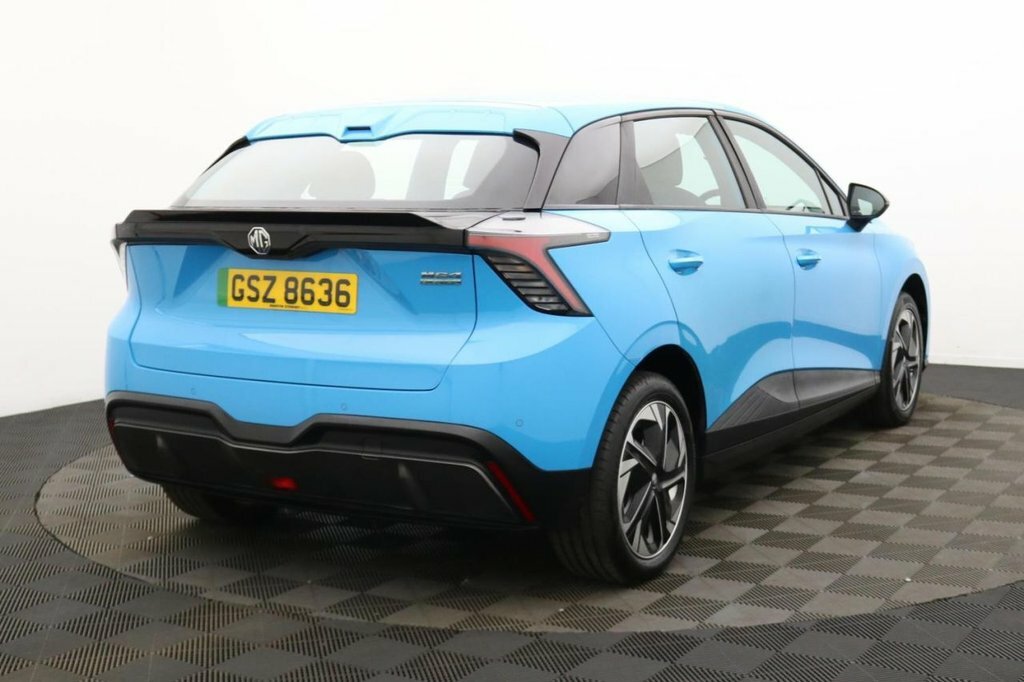 MG MG4 Hatchback Blue #4