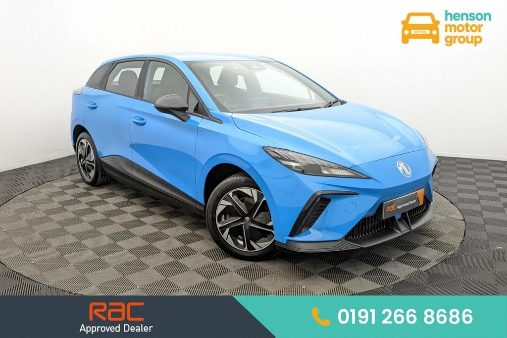 MG MG4 Hatchback Blue
