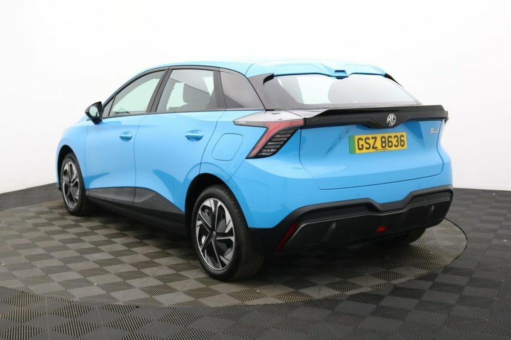 MG MG4 Hatchback Blue #5