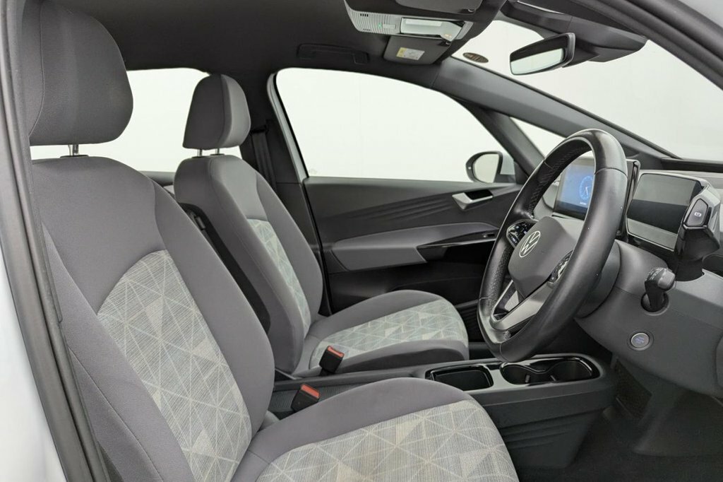 Volkswagen ID.3 Hatchback White #3
