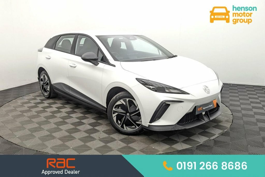 MG MG4 Hatchback White