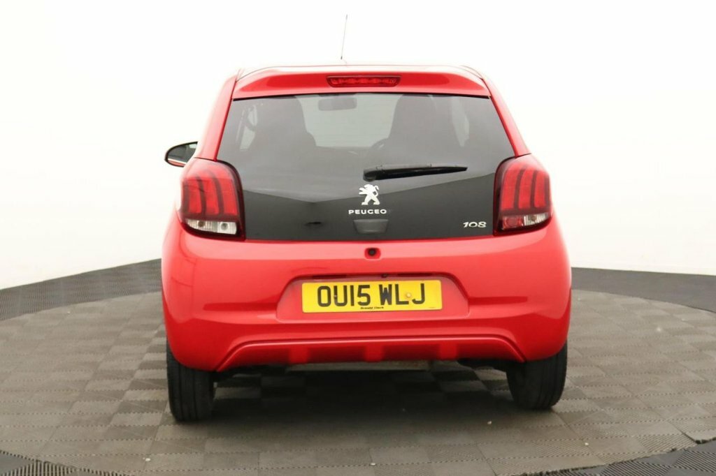Peugeot 108 1.2L Allure Red #5
