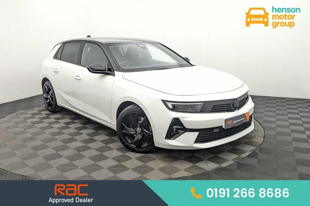Vauxhall Astra 1.2L Gs Line White