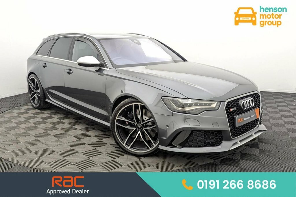 Audi RS6 Avant Estate Grey