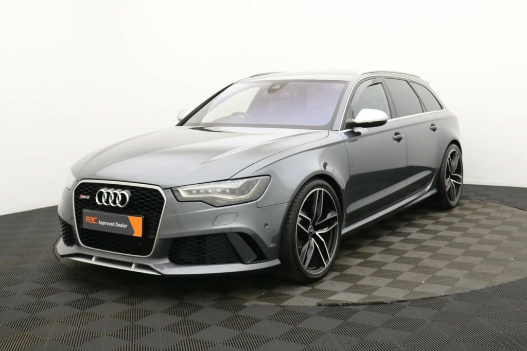Audi RS6 Avant Estate Grey #3