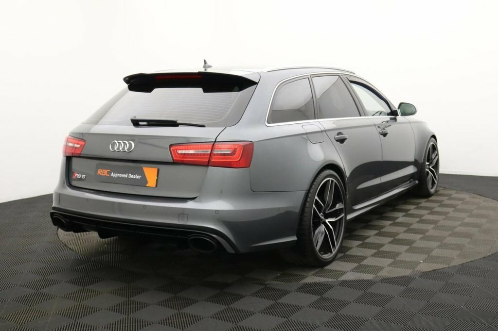 Audi RS6 Avant Estate Grey #4