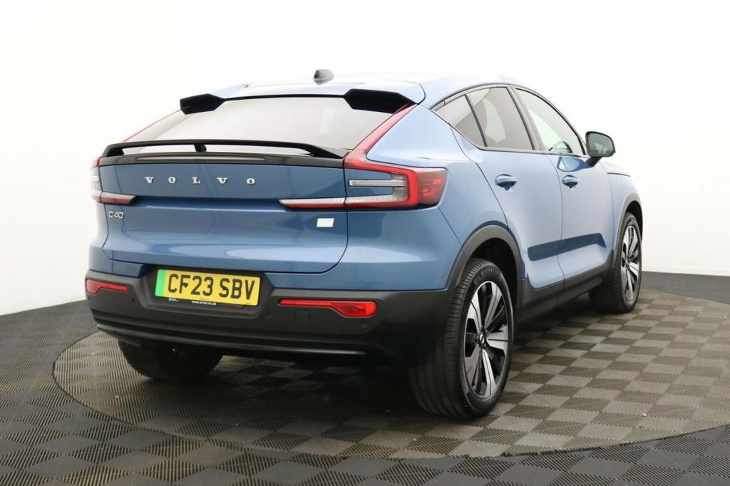 Volvo C40 Suv Blue #4