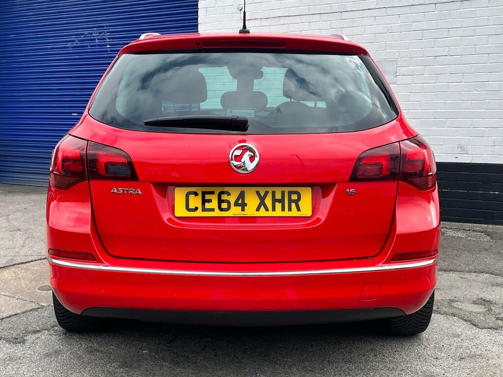 Vauxhall Astra 1.6 16V Elite Sports Tourer Euro 5 Red #6