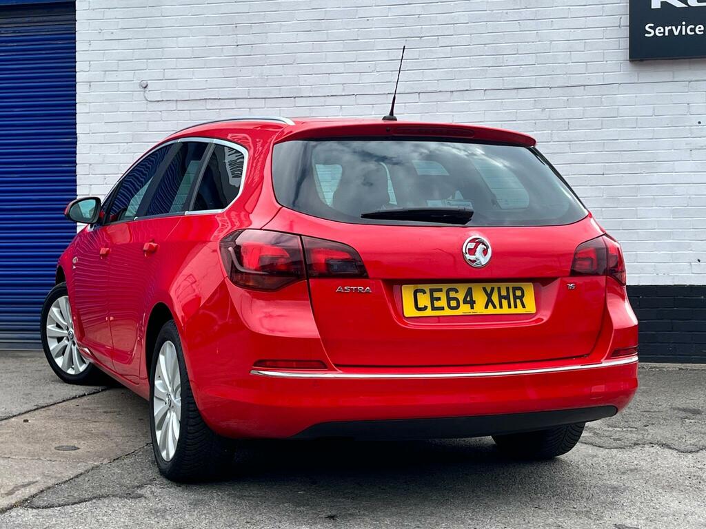 Vauxhall Astra 1.6 16V Elite Sports Tourer Euro 5 Red #3