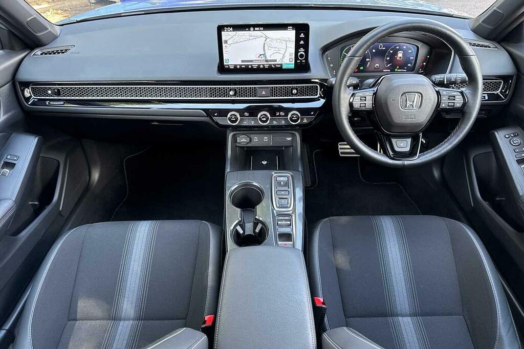 Honda Civic 2.0 Ehev Sport Cvt Grey #4