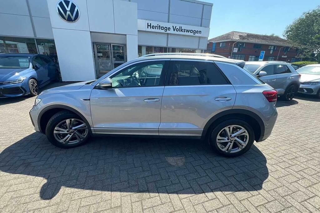 Volkswagen T-Roc 2.0 Tdi 150 Evo R-line Dsg KM75AOD Silver #4