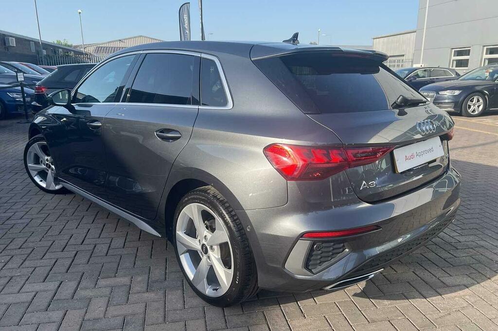 Audi A3 S Line 35 Tfsi 150 Ps S Tronic WR73VYV Grey #3