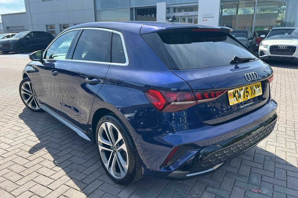 Audi A3 S Line Tfsi 150 Ps S Tronic KM75XHX Blue #3
