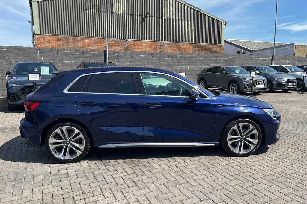 Audi A3 S Line Tfsi 150 Ps S Tronic KM75XHX Blue #4