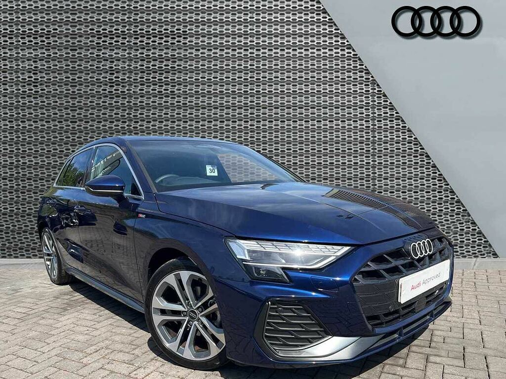 Audi A3 S Line Tfsi 150 Ps S Tronic KM75XHX Blue