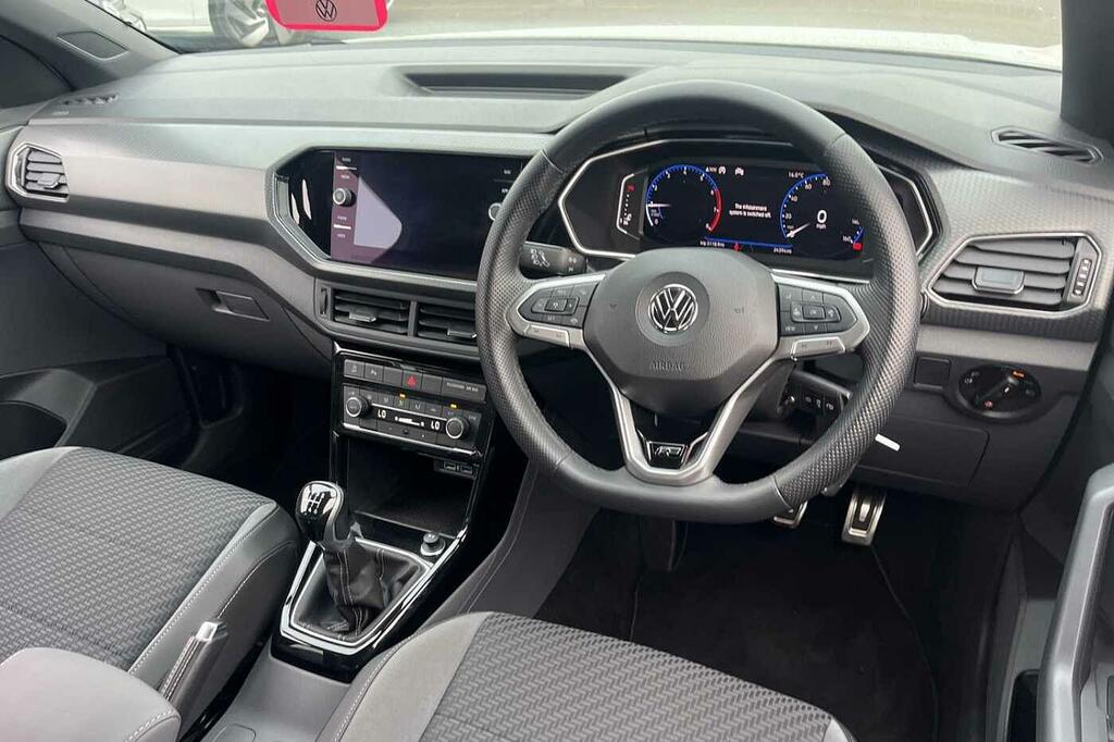Volkswagen T-Cross 1.0 Tsi 115 R-line WF69LHW White #6