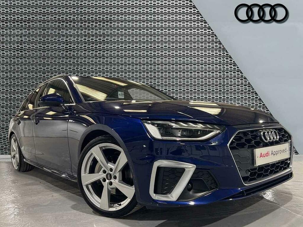 Audi A4 Avant Avant S Line 40 Tfsi 204 Ps S Tronic Blue
