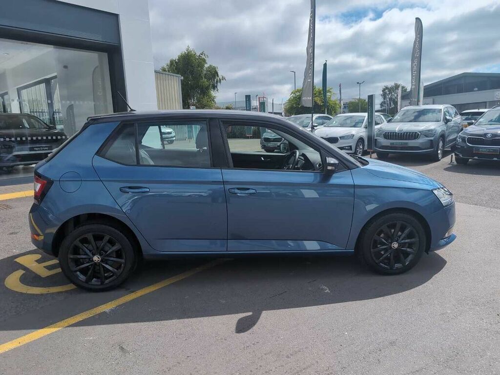 Skoda Fabia 1.0 Tsi Colour Edition HS21ULJ Blue #4