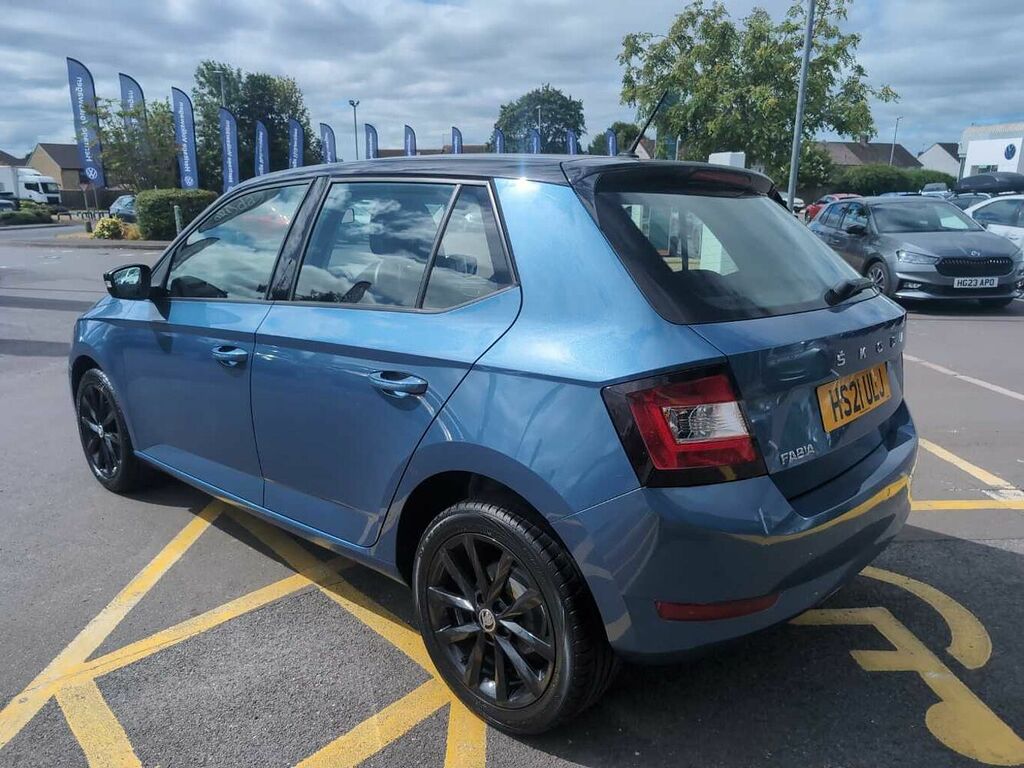 Skoda Fabia 1.0 Tsi Colour Edition HS21ULJ Blue #3
