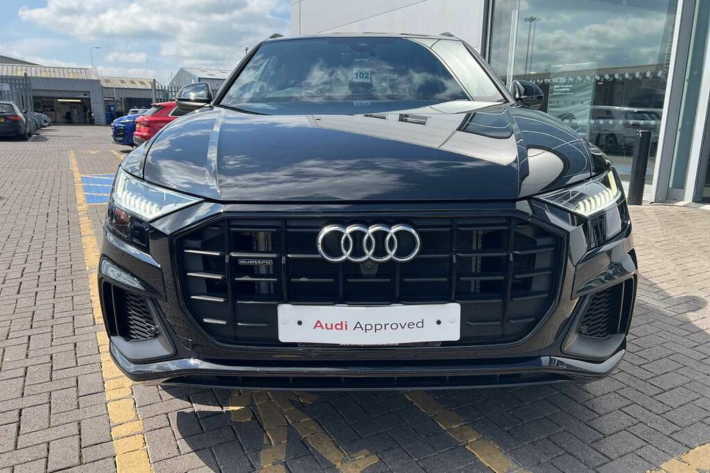 Audi Q8 3.0 Tfsi V6 55 S Line Suv Tiptronic Qua Grey #7