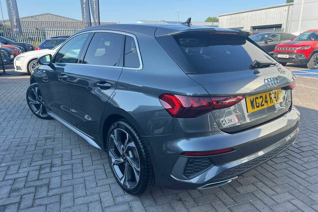 Audi A3 S Line 35 Tfsi 150 Ps S Tronic WG24RXA Grey #3