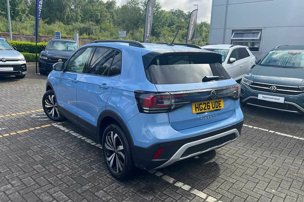 Volkswagen T-Cross 1.0 Tsi Match HG26UDE Blue #3