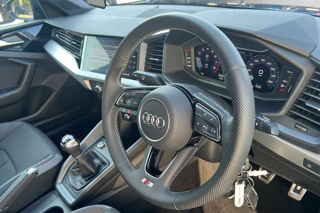 Audi A1 S Line 30 Tfsi 116 Ps 6-Speed WG75CHX Blue #6