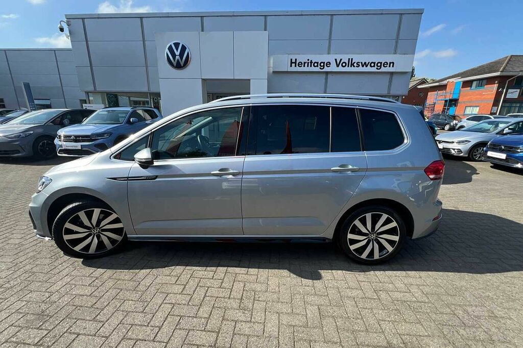 Volkswagen Touran 1.5 Tsi Evo R-line Mpv Dsg Euro 6 Ss MJ75VXE Silver #4