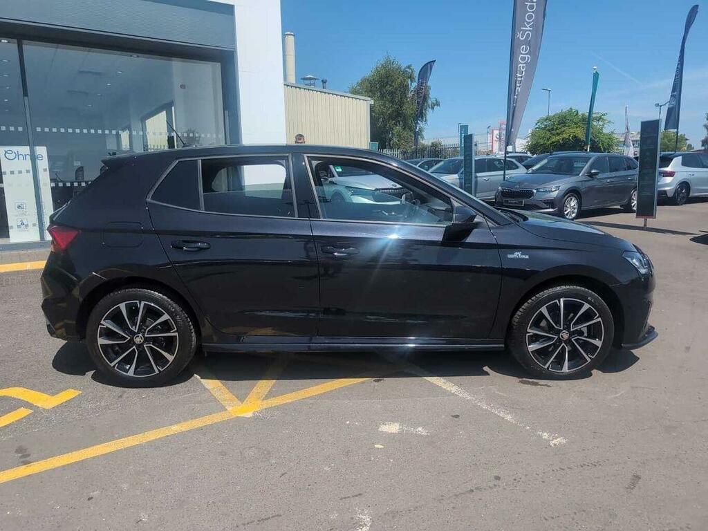 Skoda Fabia 1.0 Tsi 116 Monte Carlo WJ74GFA Black #4