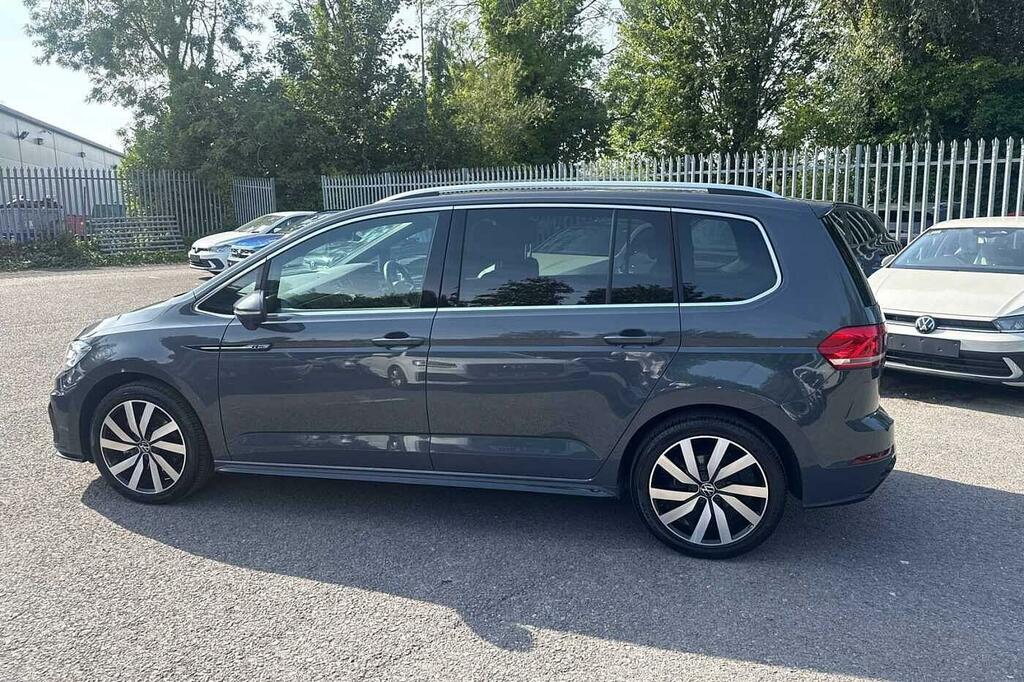 Volkswagen Touran 1.5 Tsi Evo R-line Dsg RE75OUP Grey #4