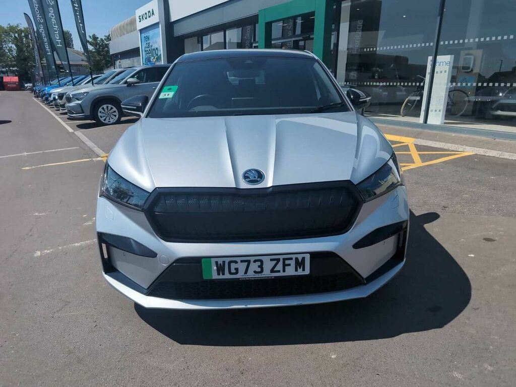 Skoda ENYAQ Skoda Enyaq 85 Edition 82 Kwh 286 Ps Single Speed Silver #7